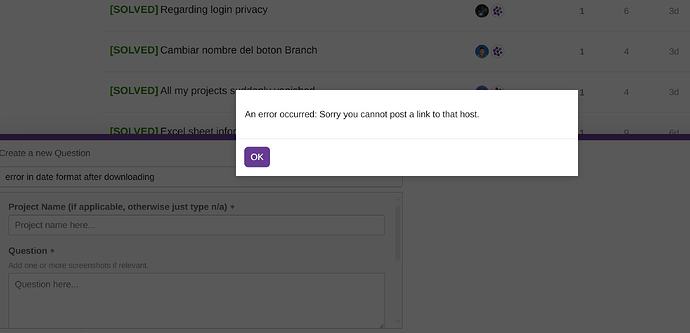 uploading question issue